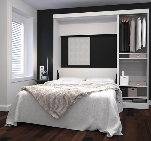 Modubox Murphy Wall Bed Nebula Full Murphy Wall Bed with Storage Unit (84W) - Available in 3 Colours