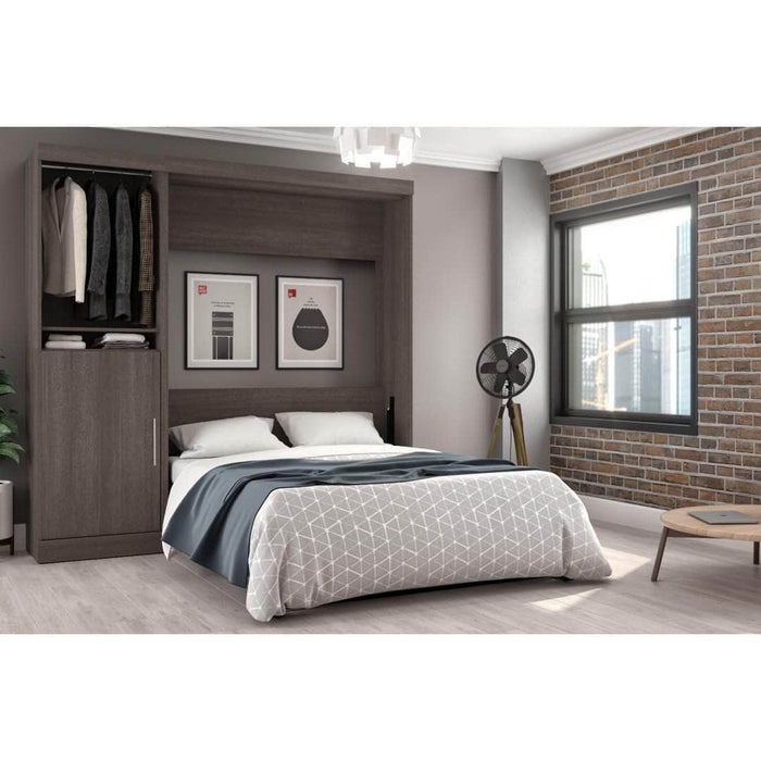 Modubox Murphy Wall Bed Nebula Full Murphy Wall Bed with Storage Unit (84W) - Available in 3 Colours
