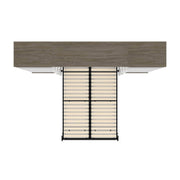 Modubox Murphy Wall Bed Orion 118"W Full Murphy Wall Bed and 2 Shelving Units - Available in 2 Colours