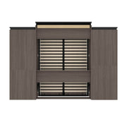 Modubox Murphy Wall Bed Orion 124"W Queen Murphy Wall Bed with Multifunctional Storage and Drawers - Available in 2 Colours