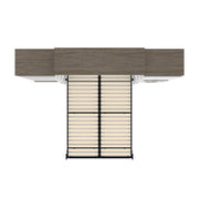 Modubox Murphy Wall Bed Orion 124"W Queen Murphy Wall Bed with Multifunctional Storage - Available in 2 Colours