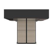 Modubox Murphy Wall Bed Orion 98"W Full Murphy Wall Bed with Narrow Storage Solutions and Drawers - Available in 2 Colours