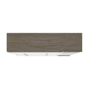Modubox Murphy Wall Bed Orion Full Murphy Wall Bed with Narrow Shelving Unit - Available in 2 Colours