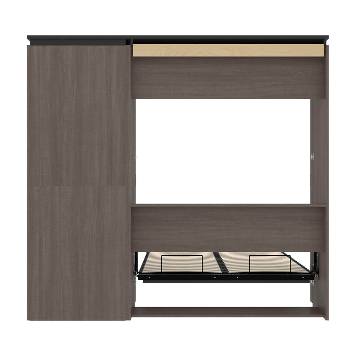 Modubox Murphy Wall Bed Orion Full Murphy Wall Bed with Shelving Unit and Drawers - Available in 2 Colours