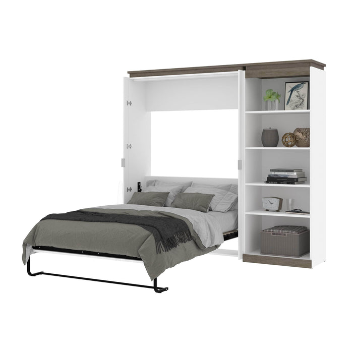 Modubox Murphy Wall Bed Orion Full Murphy Wall Bed With Shelving Unit - Available in 2 Colours