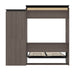 Modubox Murphy Wall Bed Orion Queen Murphy Wall Bed with Shelving Unit and Drawers - Available in 2 Colours