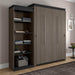 Modubox Murphy Wall Bed Orion Queen Murphy Wall Bed with Shelving Unit - Available in 2 Colours