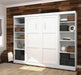 Modubox Murphy Wall Bed Pur Full Murphy Bed with 2 Storage Units (109W) - Available in 3 Colours