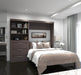 Modubox Murphy Wall Bed Pur Full Murphy Wall Bed and Storage Unit with Drawers (95W) - Available in 2 Colours