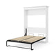 Modubox Murphy Wall Bed Versatile Full Size Murphy Bed in White