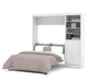 Modubox Murphy Wall Bed White Nebula Full Murphy Wall Bed with Storage Unit (84W) - Available in 3 Colours