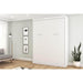Modubox Murphy Wall Bed White Nebula Full Size Murphy Wall Pull Down Bed - Available in 4 Colours