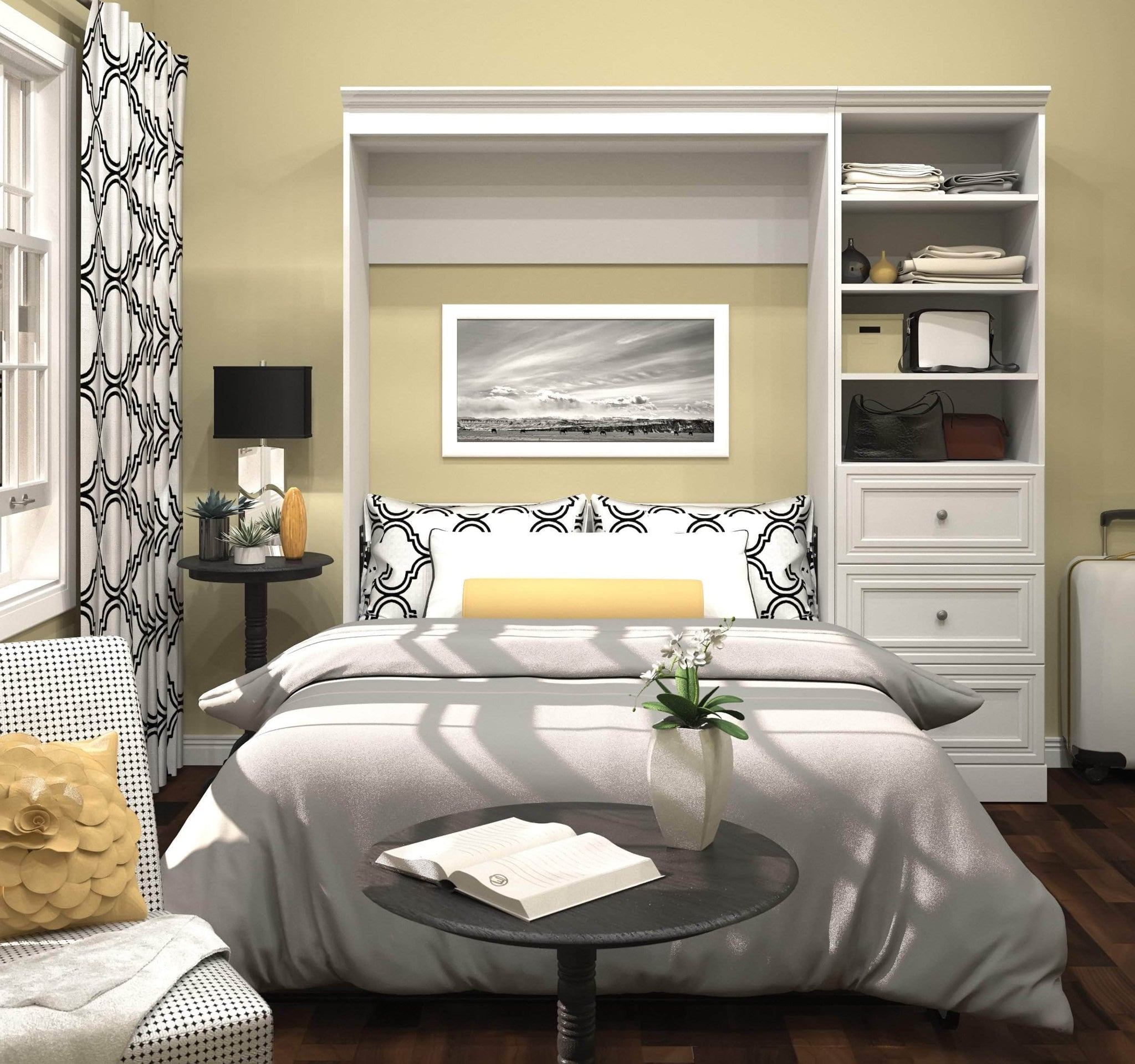 Modubox Audrea 70W Queen Murphy Wall Bed — Wholesale Furniture Brokers ...