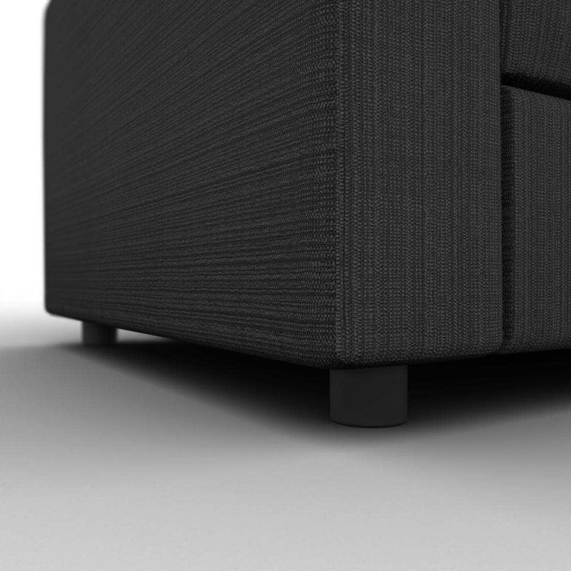 Modubox Murphy Wall Bed White with Grey Sofa Versatile Queen Murphy Wall Bed and Sofa Set