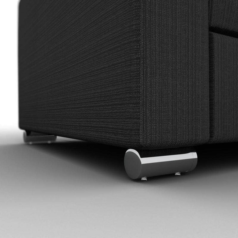 Modubox Murphy Wall Bed White with Grey Sofa Versatile Queen Murphy Wall Bed and Sofa Set