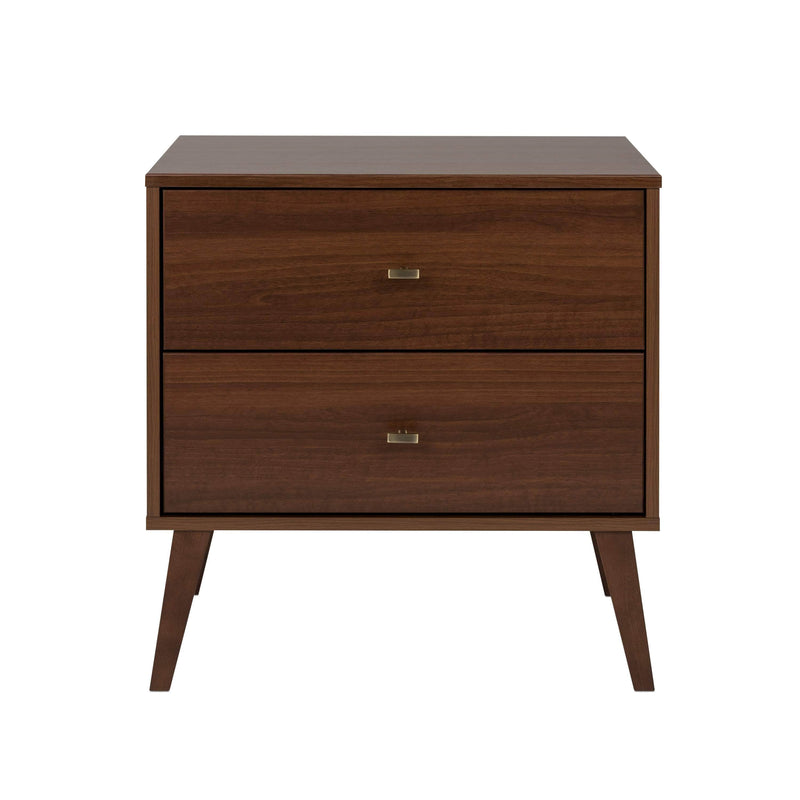 Modubox Nightstand Milo Mid Century Modern 2-drawer Nightstand - Available in 4 Colours