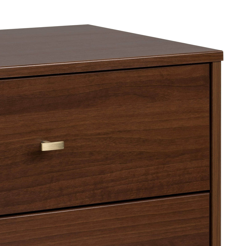 Modubox Nightstand Milo Mid Century Modern 2-drawer Nightstand - Available in 4 Colours