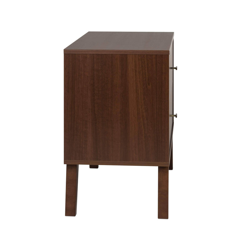 Modubox Nightstand Milo Mid Century Modern 2-drawer Nightstand - Available in 4 Colours