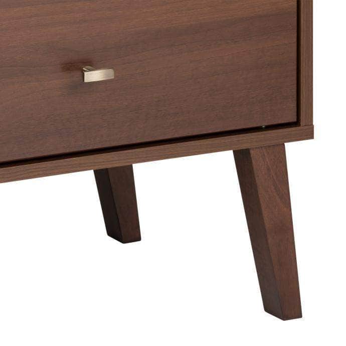 Modubox Nightstand Milo Mid Century Modern 2-drawer Tall Nightstand with Open Shelf - Available in 5 Colours