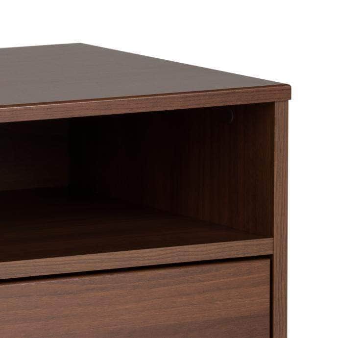 Modubox Nightstand Milo Mid Century Modern 2-drawer Tall Nightstand with Open Shelf - Available in 5 Colours