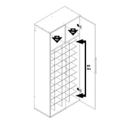 Modubox Shoe Cabinet HangUps Shoe Storage - Available in 2 Colours