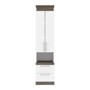 Modubox Storage Cabinet Orion 20"W Storage Cabinet with Pull-Out Shelf - Available in 2 Colours