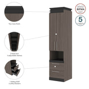 Modubox Storage Cabinet Orion 20"W Storage Cabinet with Pull-Out Shelf - Available in 2 Colours