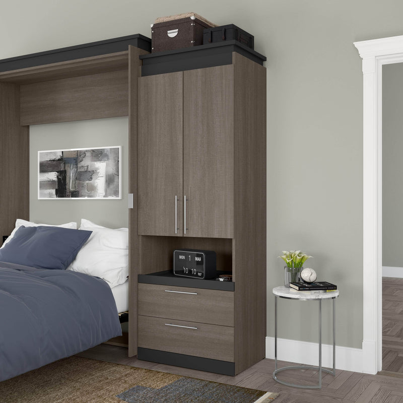 Modubox Storage Cabinet Orion 30"W Storage Cabinet with Pull-Out Shelf - Available in 2 Colours