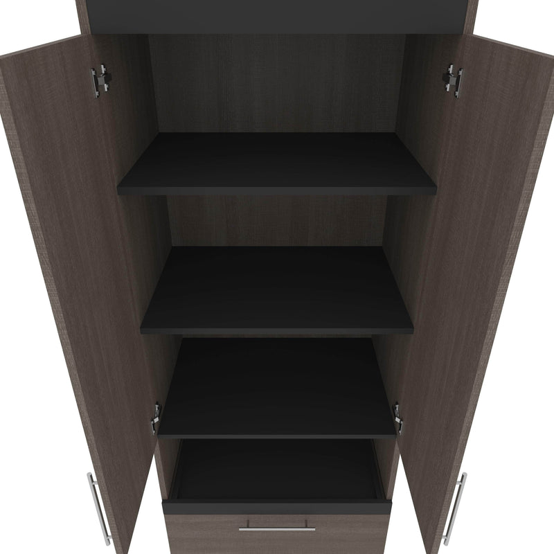 Modubox Storage Cabinet Orion 30"W Storage Cabinet with Pull-Out Shelf - Available in 2 Colours
