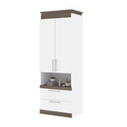 Modubox Storage Cabinet Orion 30"W Storage Cabinet with Pull-Out Shelf - Available in 2 Colours