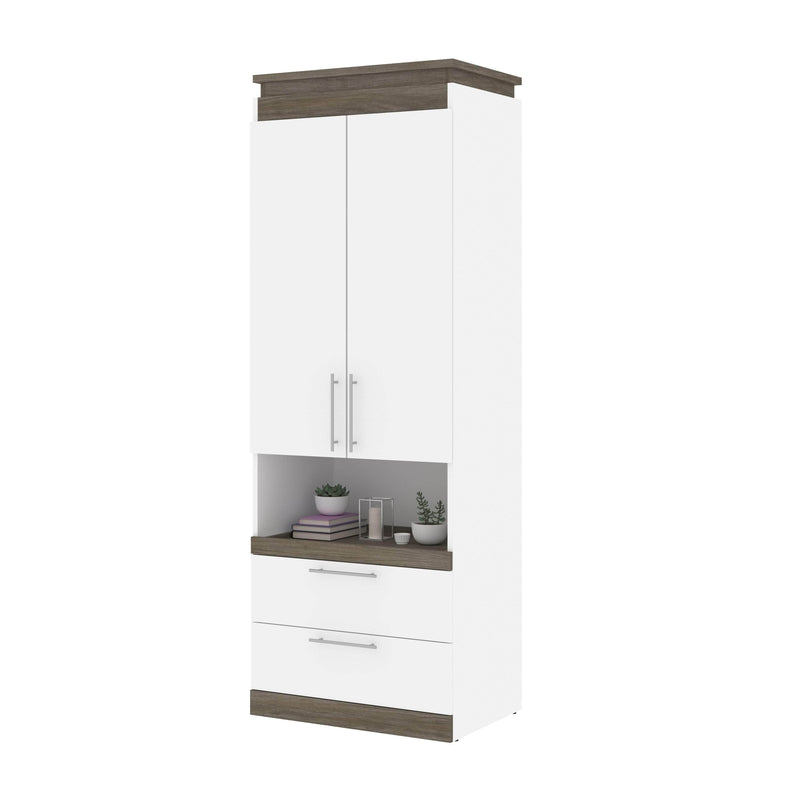 Modubox Storage Cabinet Orion 30"W Storage Cabinet with Pull-Out Shelf - Available in 2 Colours