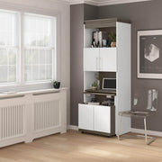 Modubox Storage Cabinet Orion Shelving Unit with Fold-Out Desk - Available in 2 Colours
