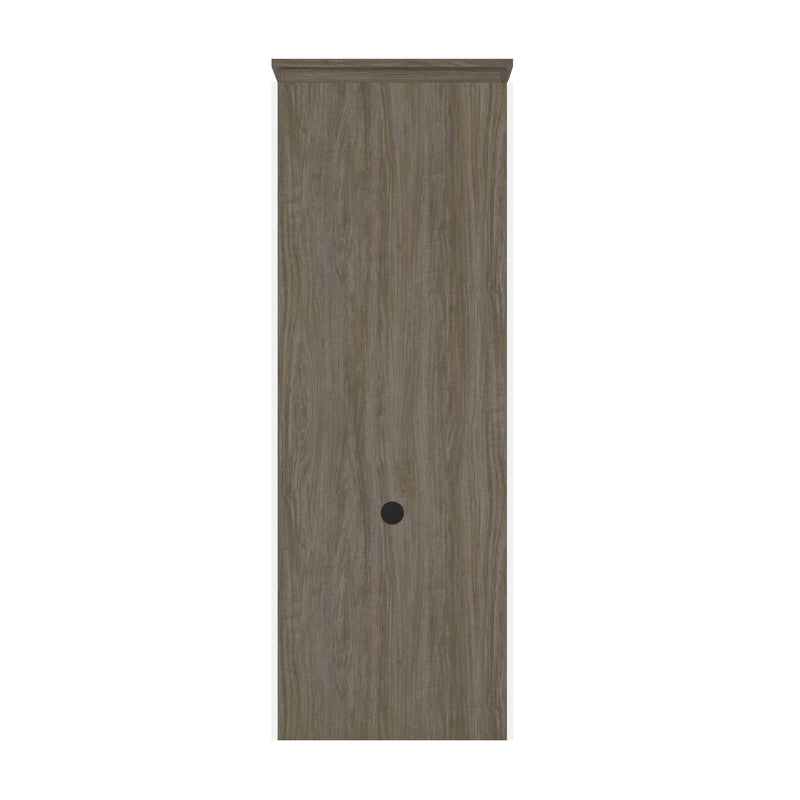 Modubox Storage Cabinet Orion Shelving Unit with Fold-Out Desk - Available in 2 Colours