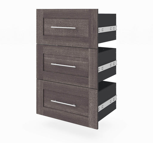 Modubox Storage Drawers Bark Grey Pur 3 Drawer Set for Pur 25W Storage Unit - Available in 3 Colours