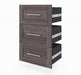 Modubox Storage Drawers Bark Grey Pur 3 Drawer Set for Pur 25W Storage Unit - Available in 3 Colours
