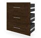 Modubox Storage Drawers Chocolate Pur 3-Drawer Set for Pur 36” Closet Organizer - Available in 4 Colours