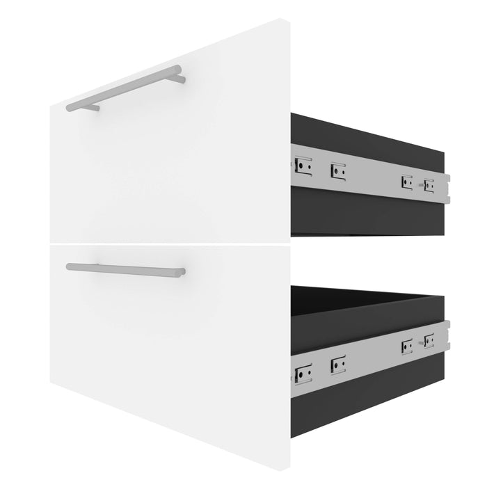 Modubox Storage Drawers Orion 2 Drawer Set For Orion 20"W Narrow Shelving Unit - Available in 2 Colours