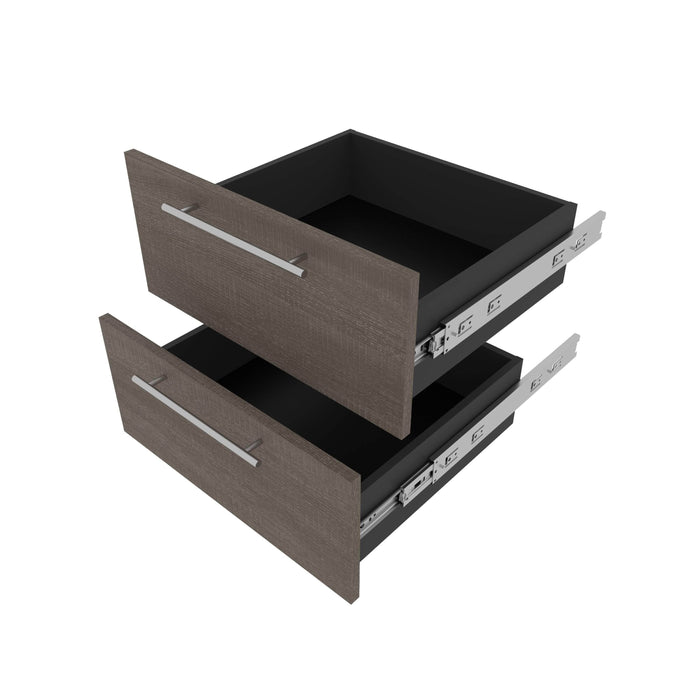Modubox Storage Drawers Orion 2 Drawer Set For Orion 20"W Narrow Shelving Unit - Available in 2 Colours