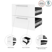 Modubox Storage Drawers Orion 2 Drawer Set For Orion 20"W Narrow Shelving Unit - Available in 2 Colours