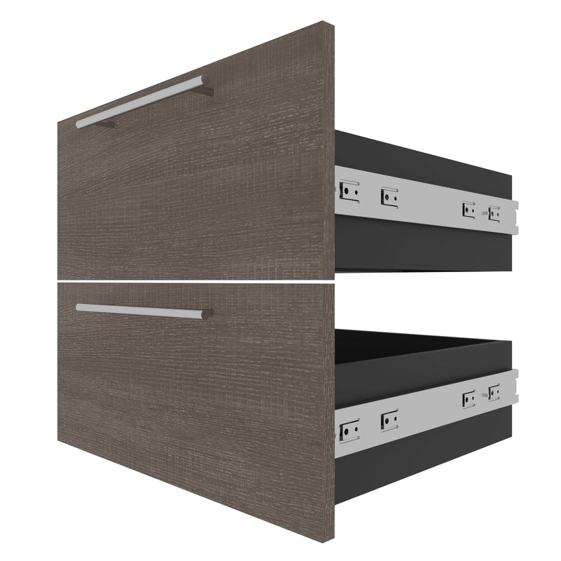 Modubox Storage Drawers Orion 2 Drawer Set For Orion 20"W Narrow Shelving Unit - Available in 2 Colours
