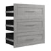 Modubox Storage Drawers Platinum Gray Pur 3-Drawer Set for Pur 36” Closet Organizer - Available in 4 Colours