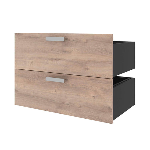 Modubox Storage Drawers Rustic Brown Cielo 2-Drawer Set for Cielo 29.5” Closet Organizer - Available in 2 Colours