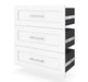 Modubox Storage Drawers White Pur 3-Drawer Set for Pur 36” Closet Organizer - Available in 4 Colours