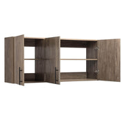 Modubox Wall Cabinet Elite 54 inch Wall Cabinet - Multiple Options Available