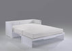 Night and Day Murphy Bed Murphy Cube Cabinet Bed with Queen Size Gel Memory Foam Mattress - Available in 4 Colours