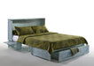 Night and Day Murphy Cabinet Bed Poppy Cabinet Murphy Bed with Queen Gel Memory Foam Mattress - Available in 4 Colours