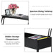 Pending - Aosom Coffee Table 39" Modern Lift Top Coffee Table Storage Shelf with Storage Compartment - Available in 2 Colours