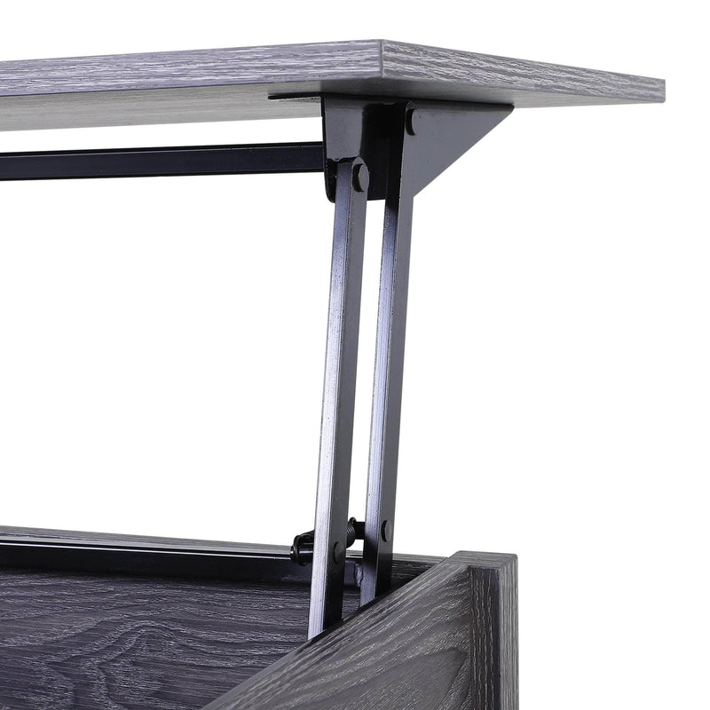 Pending - Aosom Coffee Table 39" Modern Lift Top Coffee Table Storage Shelf with Storage Compartment - Available in 2 Colours