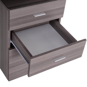 Pending - Aosom Computer Desk Industrial Style Office Desk Computer Desk with Multi-Use Removable File Drawers  - Available in 2 Colours