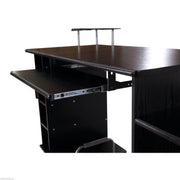 Pending - Aosom Desk 59.8" Wood Computer Desk Laptop Table Office Home Drawer Shelf - Black